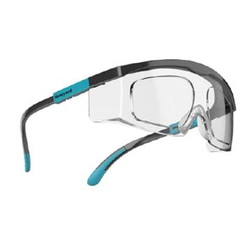 霍尼韦尔/Honeywell 矫视安全眼镜，RXF19007 RX200G透明镜片 防雾 静谧蓝镜框 含镜盒（光度：0~-500，无散光） 售卖规格：1副