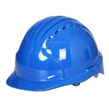 洁适比/JSP 安全帽，01-9043 威力9，ABS，T类安全帽，蓝色（内衬调整轮式），配08-1009无杯下颚带 售卖规格：1顶