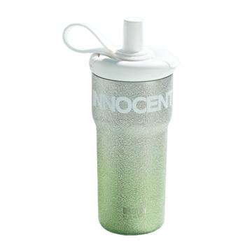 哈尔斯 星耀吸管杯，HGA-500-001 绿色 产品材质：304+星耀UV砂纹漆 容量：500mL 售卖规格：1个