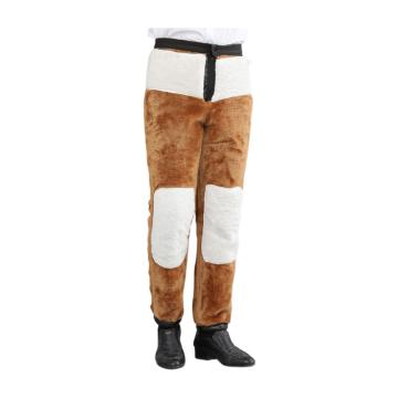 添盾 防风防水加绒加厚直筒皮裤（加绒全松紧黑色），TD-BPCK001 2XL码 售卖规格：1件