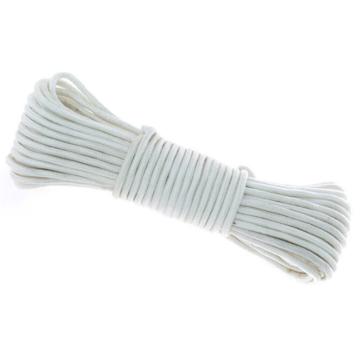 海斯迪克 白色尼龙编织绳，HKL-500 φ8mm 长度100m 售卖规格：1捆