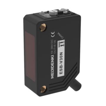 明治 背景抑制型光电传感器，ESB-V30P 漫反射（背景抑制），线缆2m，检测距离：10-300mm（可调节），PNP，红外光 售卖规格：1个