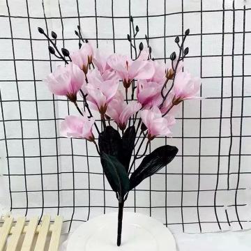 小如管家 仿真花，绢花，高度45cm，粉色 售卖规格：1支