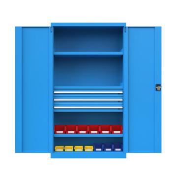 尔迈 重型工具柜,含2层板,三抽,不带挂板，EM-GJG-08 1000×500×1800mm 售卖规格：1台