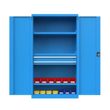 尔迈 重型工具柜,含2层板,双抽,不带挂板，EM-GJG-07 1000×500×1800mm 售卖规格：1台