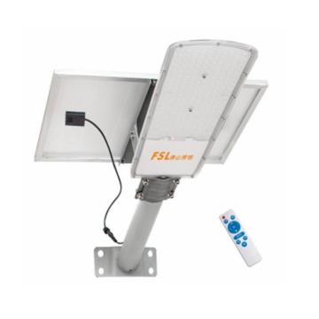 佛山照明/FSL 太阳能路灯，星耀系列200W-白光 6500K，IP65，灯体496×210×46mm，光伏板350×600×17mm，灰色 售卖规格：1个