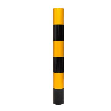 安赛瑞 加厚款电线杆防撞反光贴膜（3黄3黑）120cm×50m，厚28μm，13459 售卖规格：1卷
