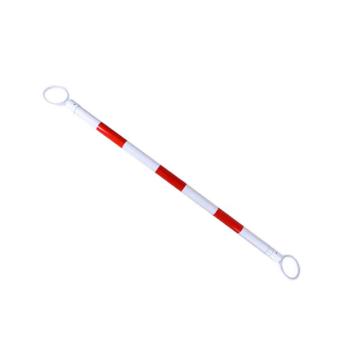 鸣固 连接杆，路锥雪糕筒配件，可伸缩0.7米-2米(红色+白色)，橡胶 售卖规格：1根