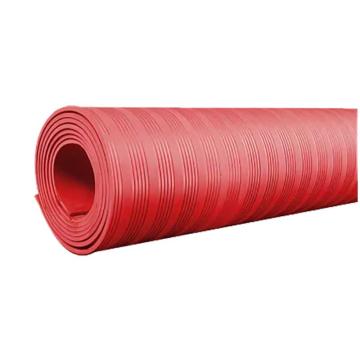 哈德威 红色绝缘橡胶板，HDJYXJB0007 宽1000*厚5.0mm（长约10m）密度2，80KG/卷 售卖规格：1卷