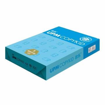 UPM 欣乐蓝欣乐系列复印纸，蓝欣乐 70g A4 售卖规格：5包/箱