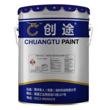 创途/CHUANGTU 水性醇酸磁漆，国标GB01中灰绿，15kg/桶 售卖规格：15公斤/桶