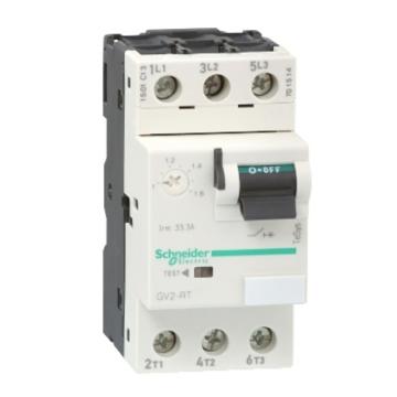 施耐德电气Schneider Electric TeSys电动机断路器，拨动控制，整定电流0.4-0.63A,GV2RT04