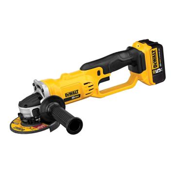 得伟/Dewalt 锂电100mm角磨机2x5.0Ah电池套装，DCG412K100P2-A9CN 20V 售卖规格：1把