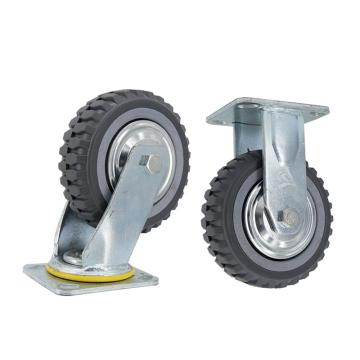 海斯迪克 风火轮，HK-780 6寸（2转向+2定向） 聚氨酯脚轮 耐磨轻音重型工业轮子 售卖规格：4个/组