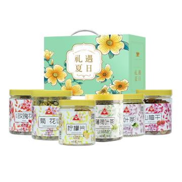 川珍 花茶礼盒，夏日礼遇 460g 售卖规格：1盒