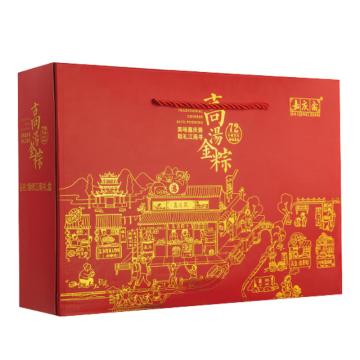 嘉庆斋 粽子礼盒，2024锦绣江南 960g 满10赠1 售卖规格：1盒