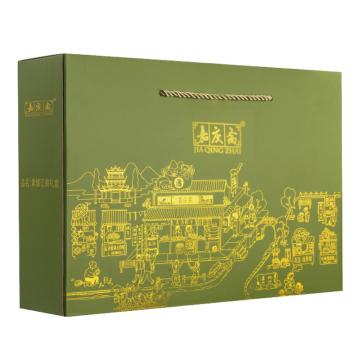 嘉庆斋 粽子礼盒，2024素情江南 800g 满10赠1 售卖规格：1盒