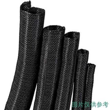 明鑫 自卷式編織套管，黑色SCS-025 售賣規(guī)格：1米