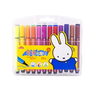 晨光 可洗水彩笔，FCP90183 24色 售卖规格：1盒
