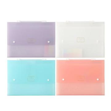 晨光 风琴包，AWTN1780 A4/13格/蓝色粉色紫色白色/颜色随机 售卖规格：1个