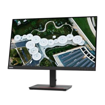 联想/Lenovo 商用显示器，S24E- 20 ThinkVision23.8英寸 售卖规格：1台