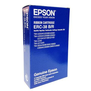 爱普生/Epson 色带，ERC-38B/R 红、黑双色 售卖规格：1个