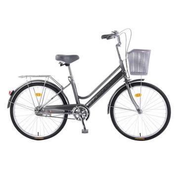 凤凰 男女通用自行车，YX-WSP黑色 26寸 单速 碳钢车架 铝合金轮圈 维斯帕 售卖规格：1辆