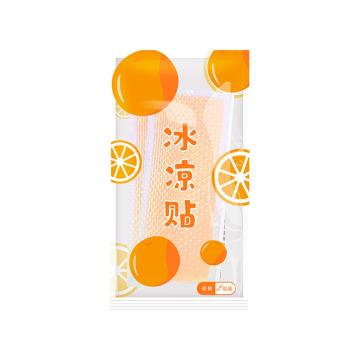 苏识 降温冰贴，清新甜橙 2片×600袋 售卖规格：1箱