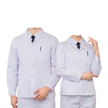 英格杰家 医护实验室涤棉白大褂，TL8015，白色 160-190，长袖套装 男款（无腰带）（下单备注尺码） 售卖规格：1套