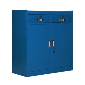 京图尚冠 二抽无挂板工具柜，JG226 900×400×980mm,蓝色 售卖规格：1台