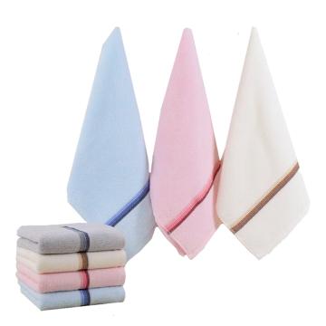 Raxwell 毛巾，RJCT0005纯棉素色 33×72cm 80克 蓝色、黄色、粉色、灰色随机发货 售卖规格：1条