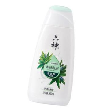 六神 芦荟清新滋润沐浴露，20461 200ml 售卖规格：1瓶