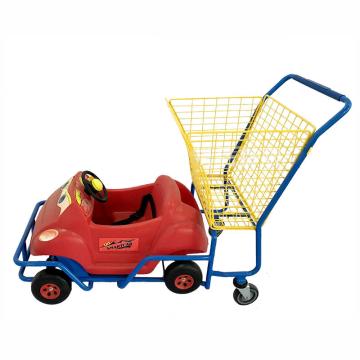 苏识 超市儿童玩具购物车，SS-KLL-KT08 1320×590×1000mm PU载重轮 承重50kg 售卖规格：1辆