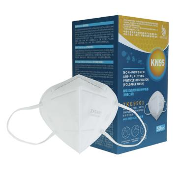 中科贝思达 防护口罩，ZKG9501 KN95耳戴式白色（1000只/箱），整箱起订 售卖规格：1只
