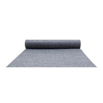 苏识 一次性加绒加厚地毯，JJ015，50×1.5m 灰色 厚5.5mm 聚酯纤维 售卖规格：1卷