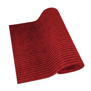 苏识 PVC复合七条纹防滑地毯，SS-J081，5000×900mm 红色 厚5mm 售卖规格：1块