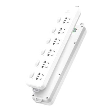 公牛 吸塑装延长线插座，GN-313(BF) ,全长3m,(电线规格3*1.0) 售卖规格：1只