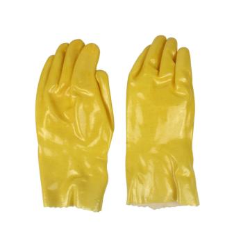 誉丰 PVC浸塑手套，28cm，均码， 全棉衬里，耐油防酸碱 售卖规格：1副