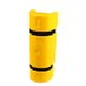 VILNOW 柔性防撞块，颜色：黄色，VN-NBR-10，高度500mm，内槽宽度100mm，包含2条自粘捆带