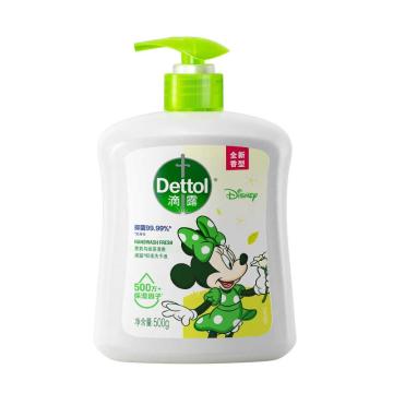 滴露/Dettol 洗手液，茉莉与绿茶迪士尼500g 售卖规格：1瓶