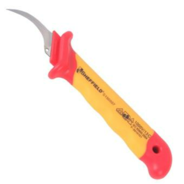鋼盾 絕緣電纜刀，S150007 50*180mm 售賣規(guī)格：1把