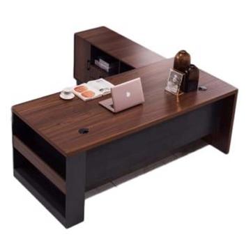 臻远 大班桌经理主管桌单人办公桌，ZYBGZ-L-19 2.0米加厚老板桌（含侧柜） 2000*900*750 不含椅子 售卖规格：1套