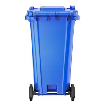 信诺 两轮移动垃圾箱，0100（蓝） 100L，蓝 售卖规格：1个
