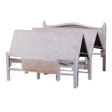 臻远 折叠床午休简易行军床，1.2米宽 1.95米长 白色（免安装） 售卖规格：1个