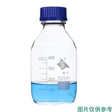 蜀牛 普通丝口瓶，500ml，B-006403 售卖规格：1个