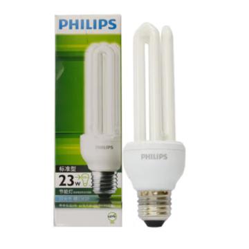 飞利浦/PHILIPS 2U节能灯，5W Essential ，5W WW 黄光 E27 售卖规格：1只