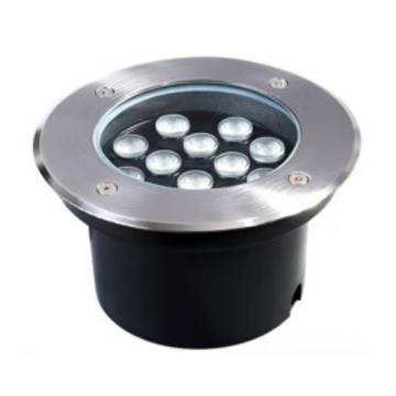爱迪普森 LED防水地埋灯，AD-DMDP180-12W暖白光 DC24V，18×9cm，开孔16cm 售卖规格：1个
