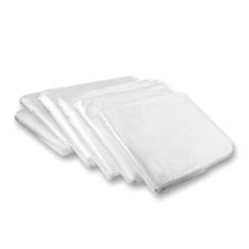 科力邦 白色垃圾袋，大号透明塑料装加厚 80*100cm50只装平口，KB3703