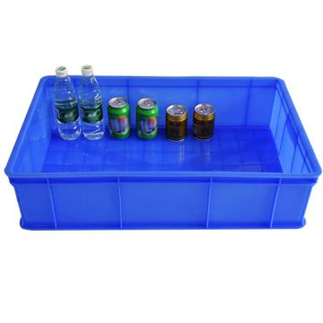 海斯迪克 塑料长方形零件盒，HKCC01,H1蓝708×453×178mm 售卖规格：1个