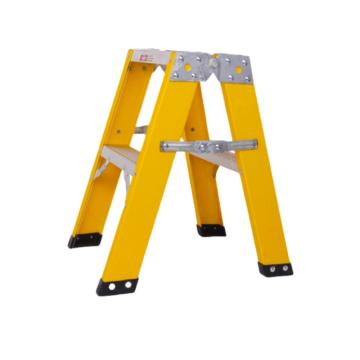 谦格 多功能双侧人字A型折叠工程梯登高爬梯，钢SCT01 2+2步 A字长60×宽40×高58cm 售卖规格：1个